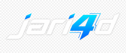 Logo jari4d warna merah dengan latar gelap